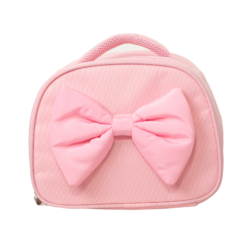 Caramelo Girls Pink Bow Lunchbag