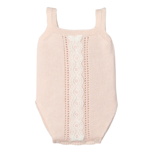 Mac Ilusion Baby Nude Knit Romper