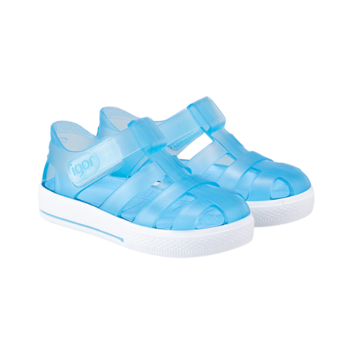 Igor Blue Star Jelly Sandals