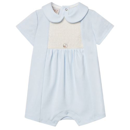 Paz Rodriguez Baby Blue Romper