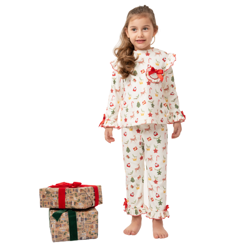 Caramelo Girls Christmas Pyjamas