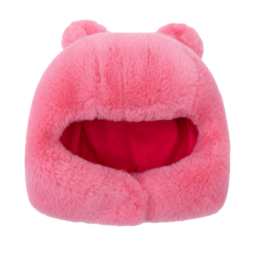 Oilily Girls Pink Faux Fur Annely Hat