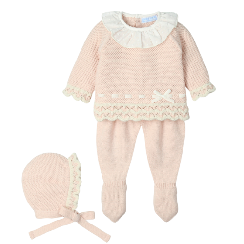 Mac Ilusion Baby Nude Knit Outfit