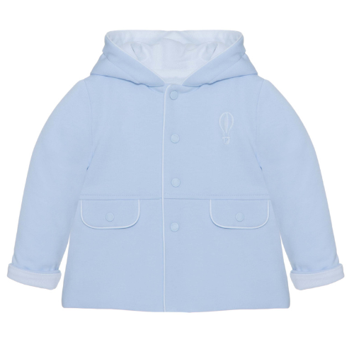 Patachou Baby Blue Hooded Jacket
