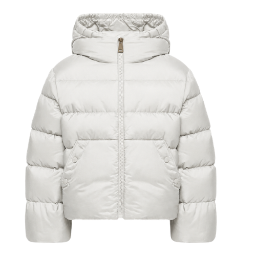 Moncler Enfant Girls Ivory 'Xhante' Jacket