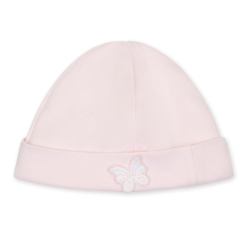 Baby Gi Pink Cotton Butterfly Hat
