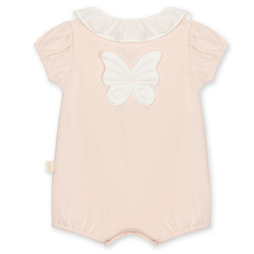 Baby Gi Peach Cotton Butterfly Romper