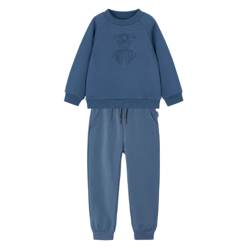 Mayoral Boys Blue Embossed Jogsuit