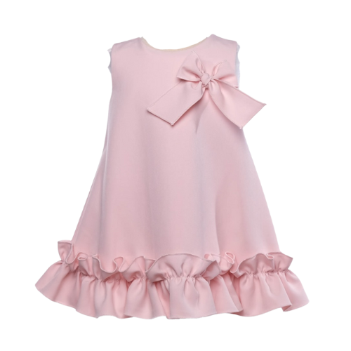 Bimbalo Baby Girls Pink Bow Dress