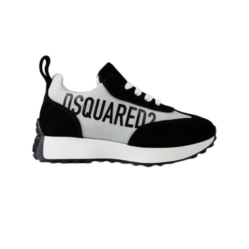 DSQUARED2 Black Side Logo Trainers