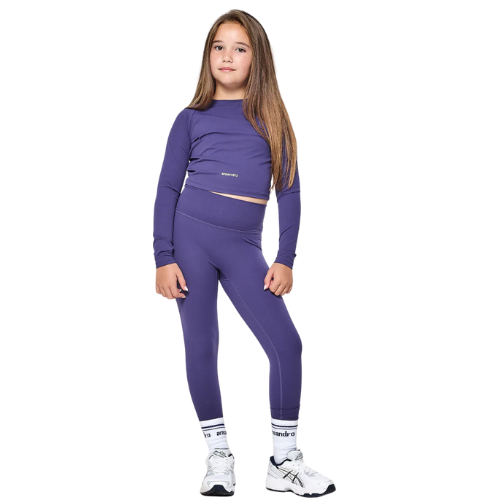 Ansandro Kids Violet Activewear Leggings Set