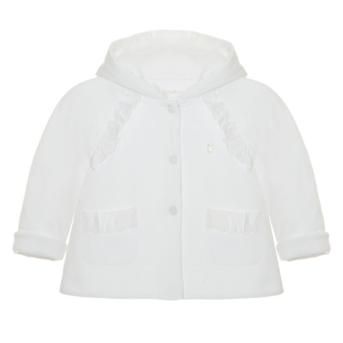 Patachou Baby White Frill Jacket