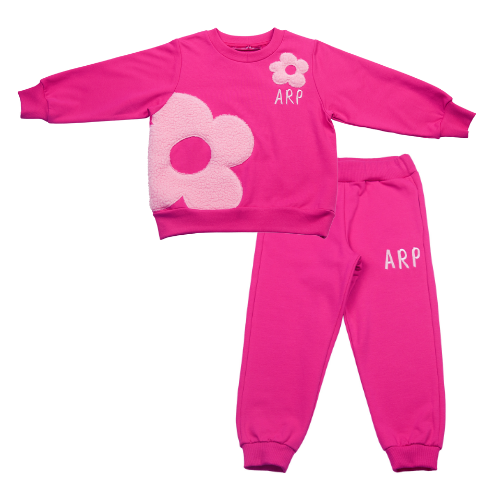 Agatha Ruiz de la Prada Pink Flower Jogsuit