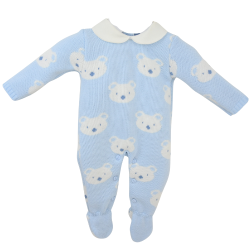 Pex Baby Boys Blue Benny Babygrow