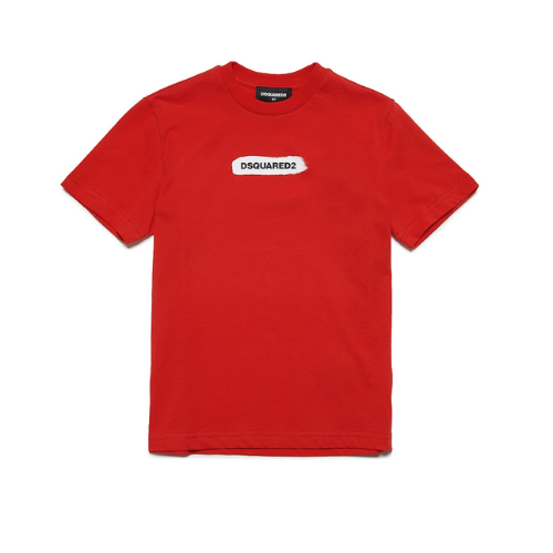 DSQUARED2 Baby Red Logo T-Shirt