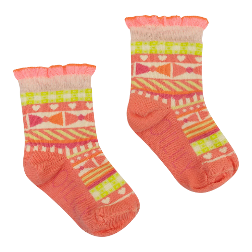Oilily Girls Minnoli Printed Ankle Socks