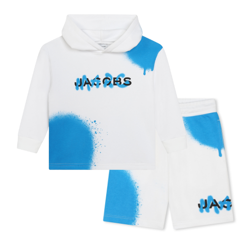 Marc Jacobs Boys Blue Graffiti Shorts Set
