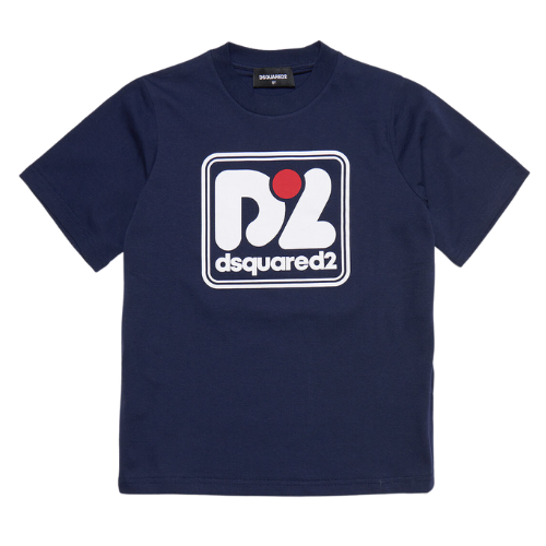 DSQUARED2 Boys Navy 'D2' T-Shirt