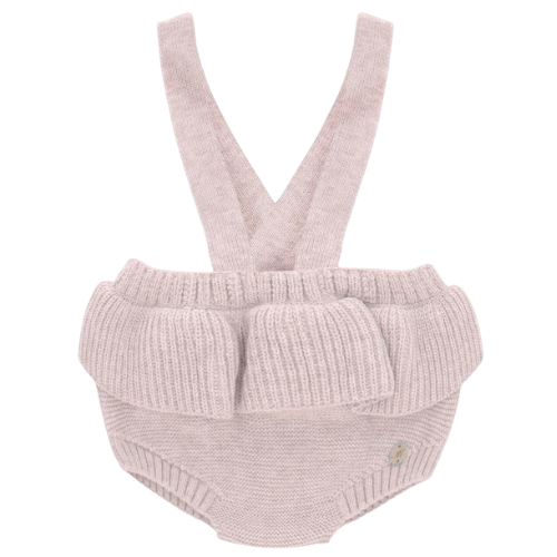 Martin Aranda Baby Girls Pink Knit Bloomers