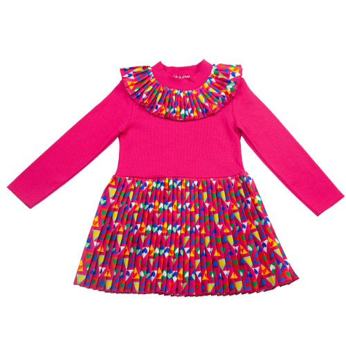 Agatha Ruiz de la Prada Pink Pleated Heart Dress