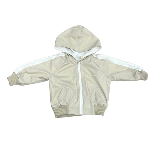 Bimbalo Baby Boys Beige Hooded Jacket