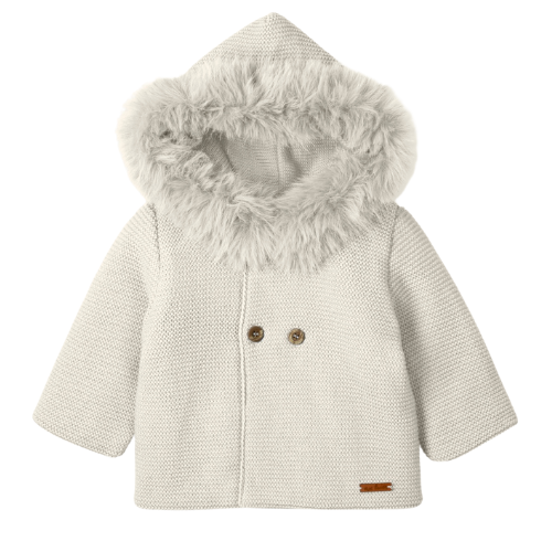 Mac Ilusion Baby Natural Hooded Cardigan