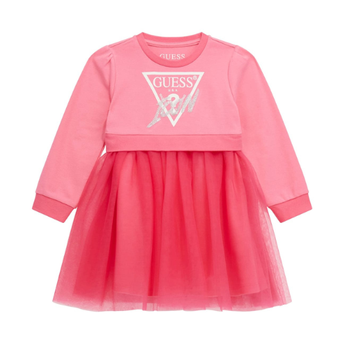 Guess Girls Pink Tulle Dress