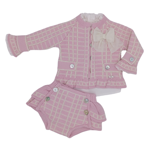 Rahigo Baby Girls Pink Ruffle Knickers Outfit