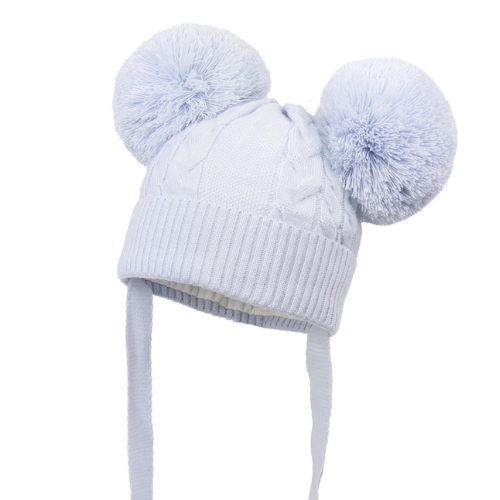 Jamiks Baby Blue Pom Pom Diedre Hat