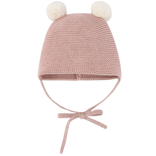 Paz Rodriguez Baby Pink Pom Pom Hat