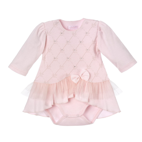 Sofija Pink Bow 'Emily' Romper