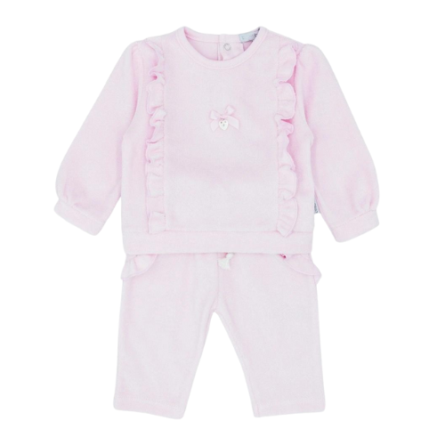 Blues Baby Pink Towelling Tracksuit