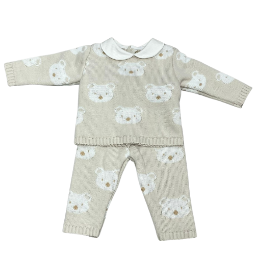 Pex Baby Boys Beige Benny Outfit