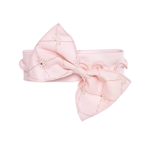 Sofija Pink Bow Headband