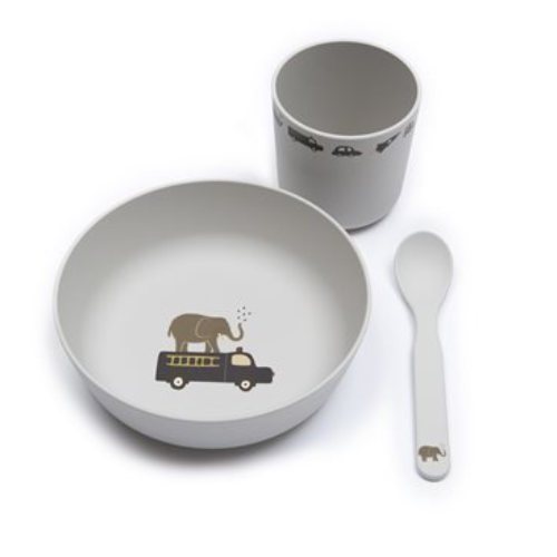 Small Stuff Engine 3 Piece Dinner Set