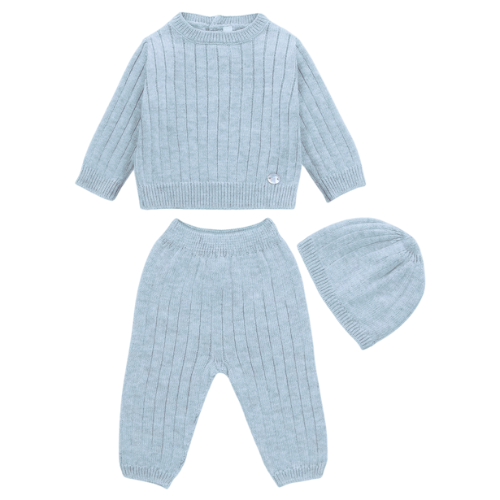 Martin Aranda Baby Blue Rib Outfit & Hat