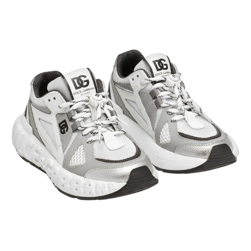 Dolce & Gabbana White & Grey Trainers