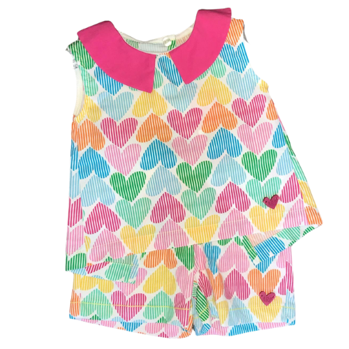 Agatha Ruiz de la Prada Heart Shorts Set