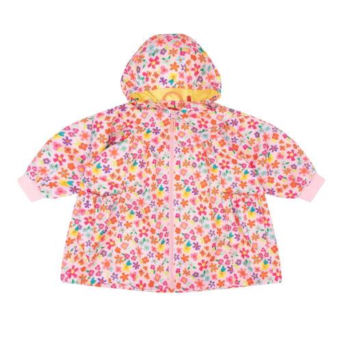 Oilily Girls Floral Print Cute Coat
