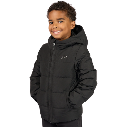 Frequency Boys Black Ascend Puffer Jacket