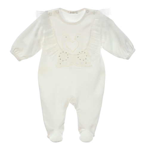 Sofija Ivory 'Kate' Swan Babygrow