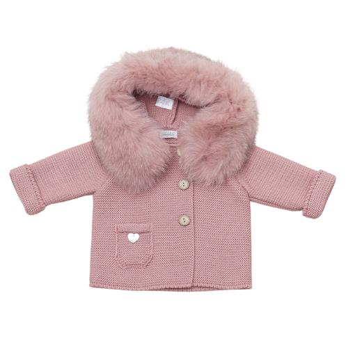 Pangasa Rose Knitted Jacket Nuvola Childrenswear