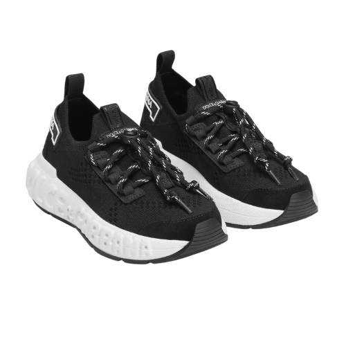 Dolce & Gabbana Black Toggle Trainers