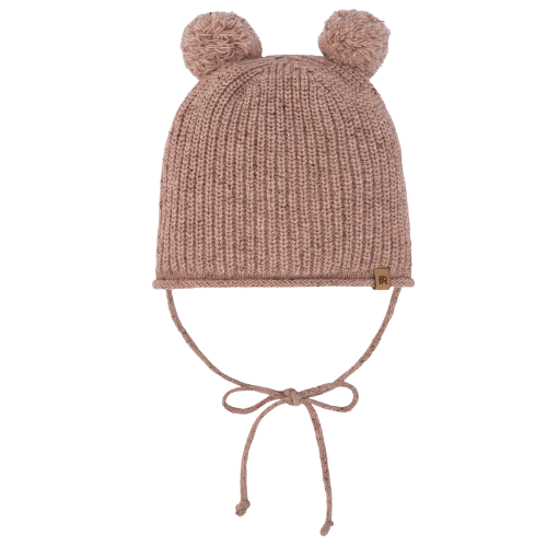 Paz Rodriguez Baby Pink Bobble Hat