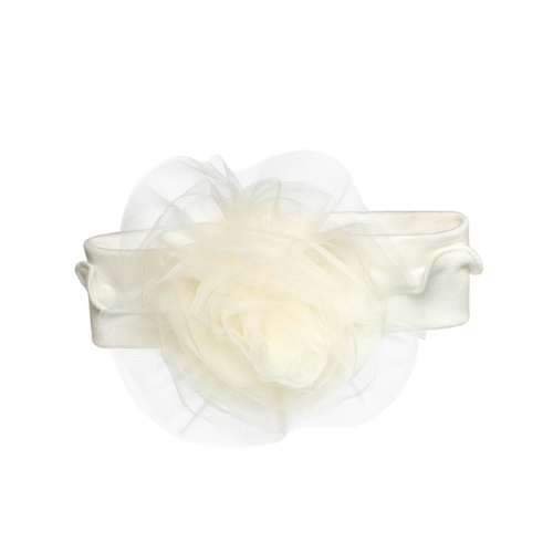 Sofija Ivory Tulle Headband