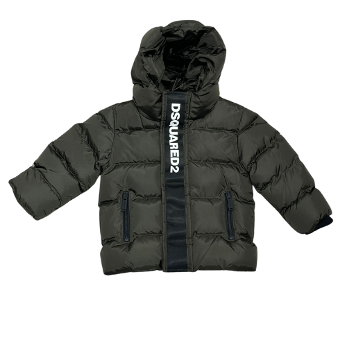 DSQUARED2 Baby Khaki Logo Coat