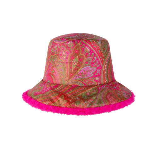 Oilily Paisley Reversible 'Bliss' Hat