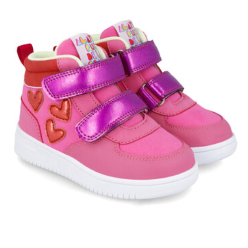 Agatha Ruiz de la Prada Pink Heart High Tops