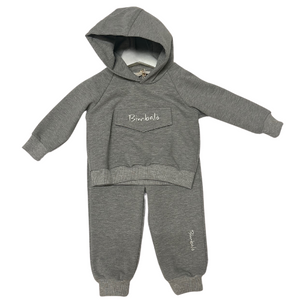 Bimbalo Boys Grey Logo Jogsuit