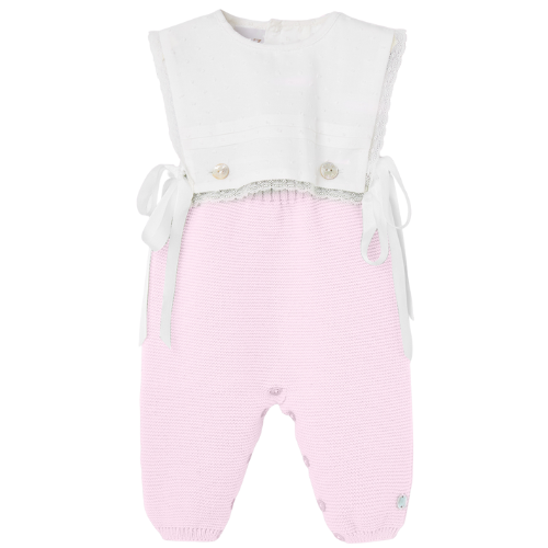 Paz Rodriguez Baby Pink Knit Outfit